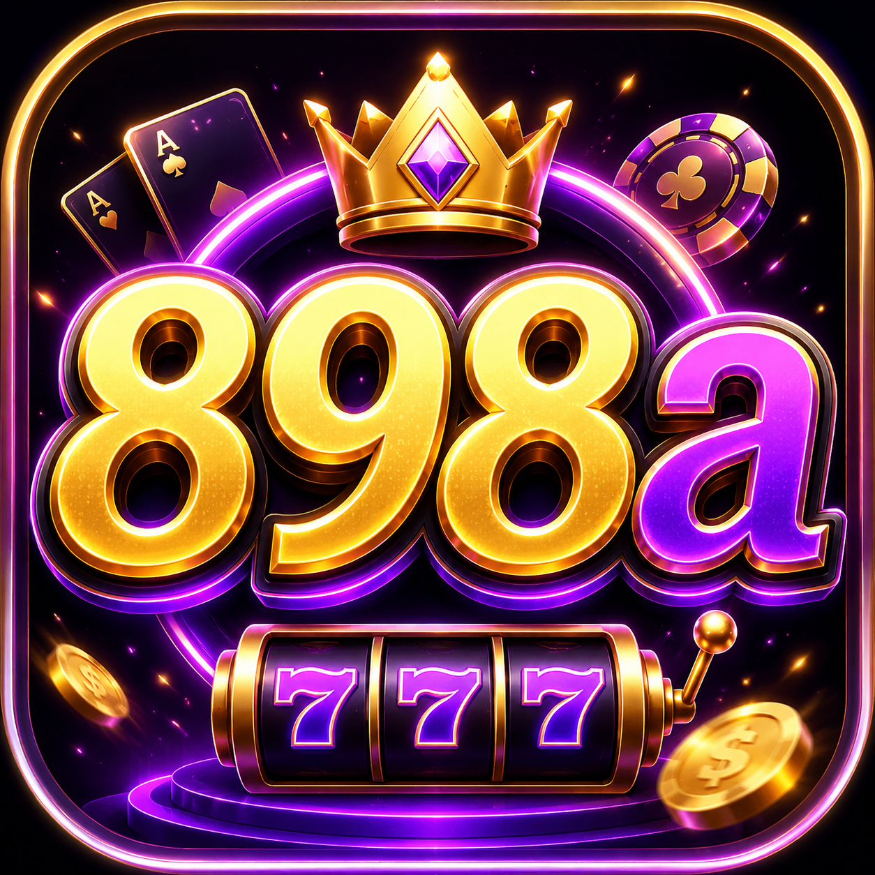 898a